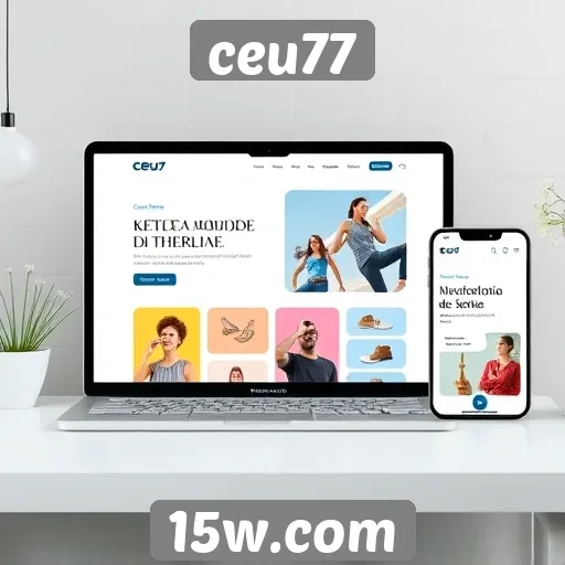 design responsivo de ceu77 melhora experiência do usuário